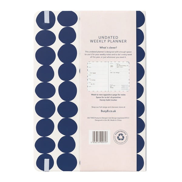 Nedatovaný diár 160 stránok – Busy B-image-2