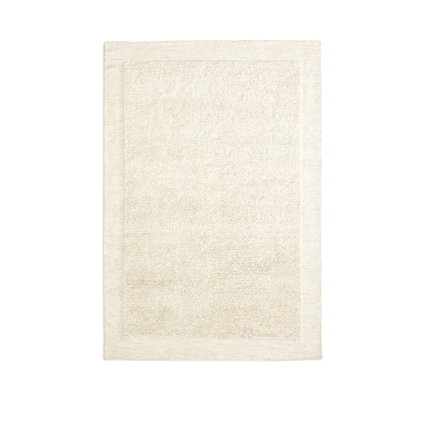 Biely vlnený koberec 200x300 cm Marely – Kave Home