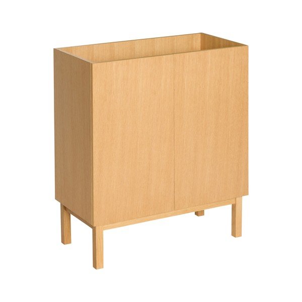 Skrinka v dekore duba v prírodnej farbe 80x90x40 cm Ark – Hübsch