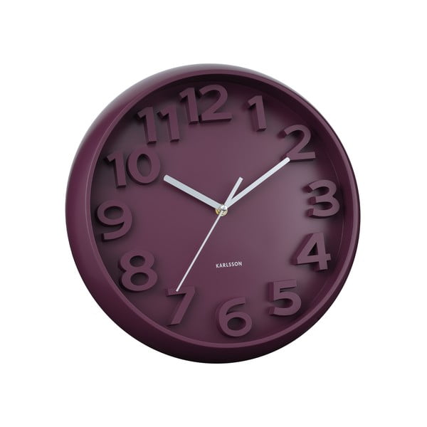 Nástenné hodiny ø 33,5 cm Elevated Classic Numbers – Karlsson-image-1