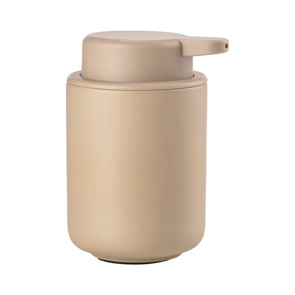 Béžový kameninový dávkovač mydla 250 ml Ume – Zone