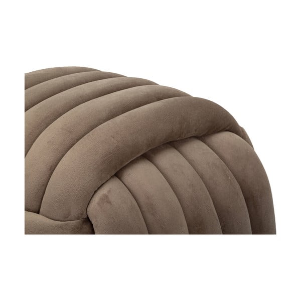 Sivohnedý zamatový taburet Softy – Mauro Ferretti-image-4