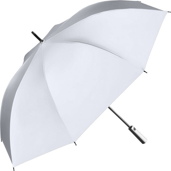 Strieborný reflexný dáždnik pre dve osoby Shine