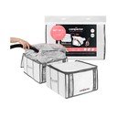 Vákuové/vystužené látkové úložné boxy na oblečenie v súprave 2 ks 42x25x25 cm Life – Compactor