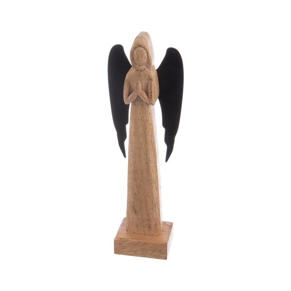 Drevená soška (výška  27 cm) Angel – Orion-image-2