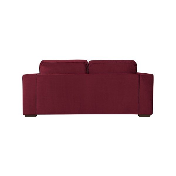 Trojmiestna pohovka vo farbe burgundy Cosmopolitan Design Denver-image-3