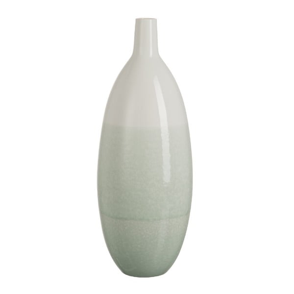 Svetlozelená keramická váza J-Line Transition, výška 54 cm