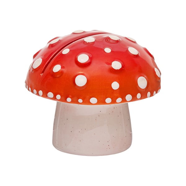 Červený kamenný stojací stojan na fotky 7x6 cm Mushroom – Sass & Belle