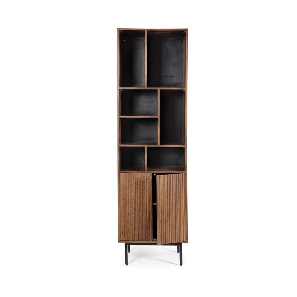 Skriňa z mangového dreva v prírodnej farbe 55x190x40 cm Tadita – Bizzotto-image-4