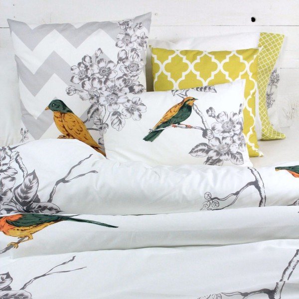 Obliečka na vankúš Spring birds, 50 x 30 cm-image-2