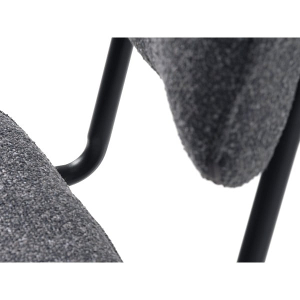 Tmavosivá jedálenská stolička Buffalo – Unique Furniture-image-4