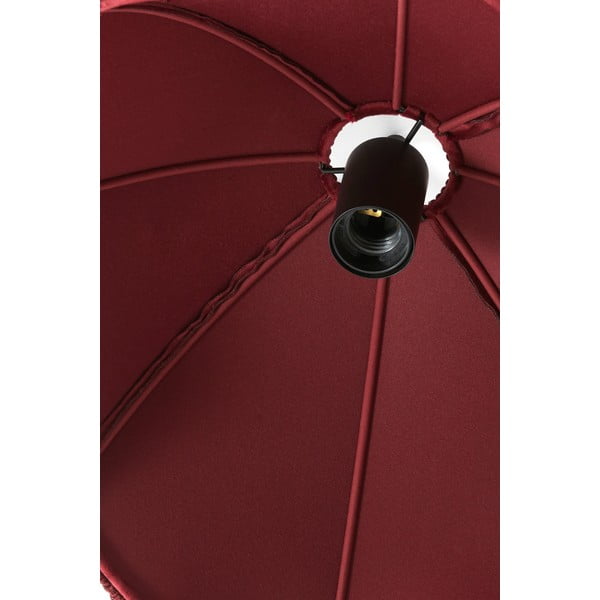 Vínové závesné svietidlo s textilným tienidlom ø 40 cm Malacia – Light & Living-image-1