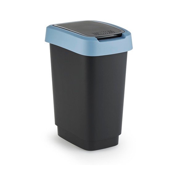 Odpadkový kôš z recyklovaného plastu 10 l Twist - Rotho-image-2