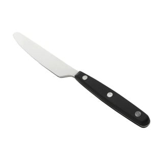 Nerezový jedálenský nôž s čiernou rukoväťou Nirosta Oslo