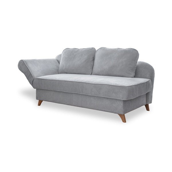 Svetlosivá menčestrová leňoška (ľavý roh) Chic Charlotte – Miuform