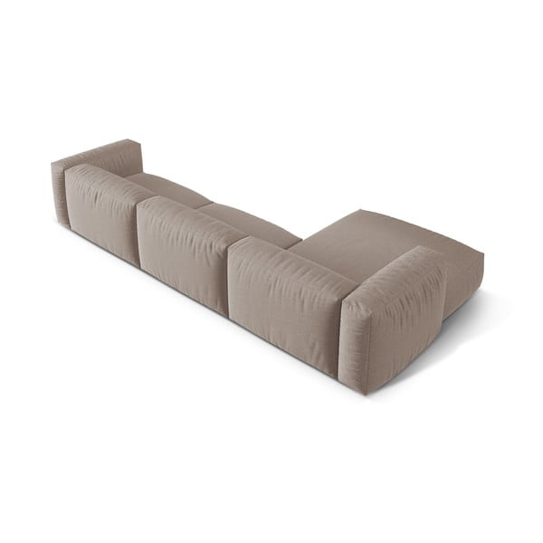 Béžová modulárna rohová pohovka (ľavý roh) Martina – Micadoni Home-image-4