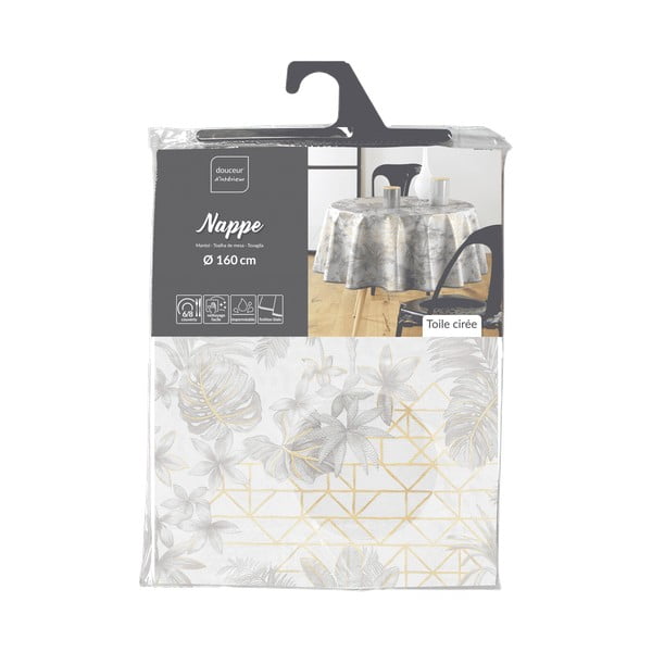 Umývateľný obrus ø 160 cm Coconut – douceur d'intérieur-image-4