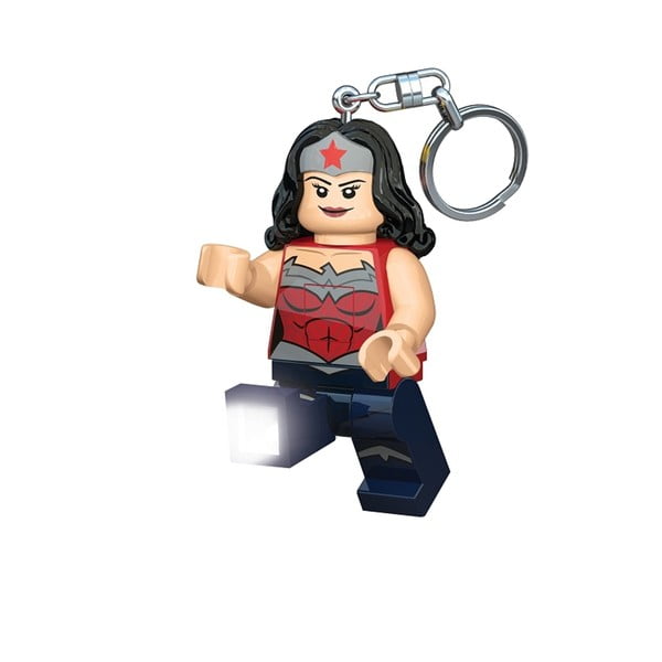 Svietiaca kľúčenka LEGO® DC Super Heroes Wonder Woman