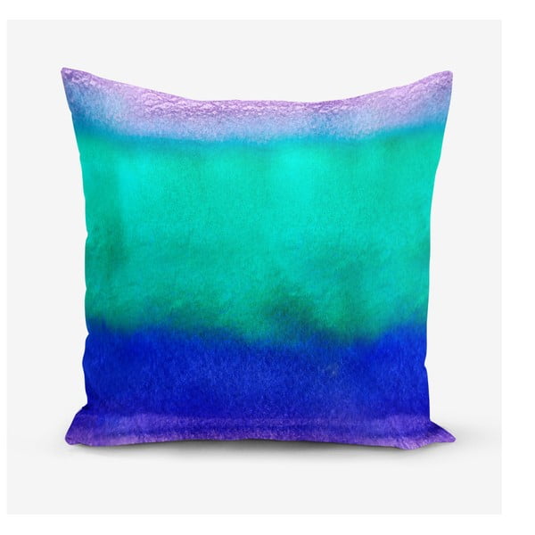 Obliečka na vankúš s prímesou bavlny Minimalist Cushion Covers Underwater, 45 × 45 cm