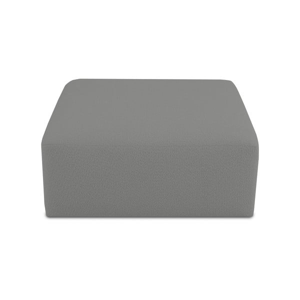 Sivý modul pohovky z textílie buklé Roxy – Scandic-image-1