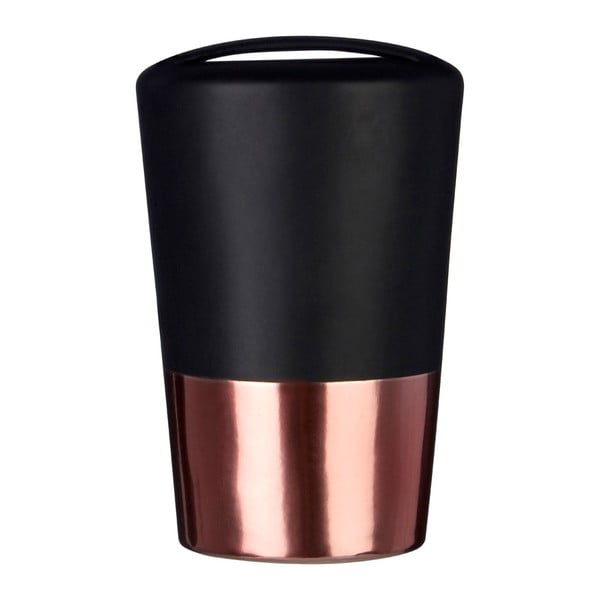 Čierny pohárik na zubné kefky Premier Housewares Alpha-image-2