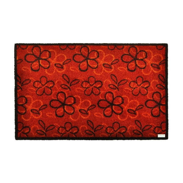 Rohožka Zala Living Floral Red, 120 × 200 cm