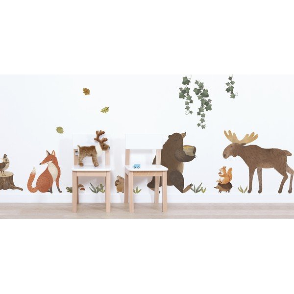 Hárok samolepiek 30x42 cm Woodland Rabbit & Friends – Lilipinso-image-1