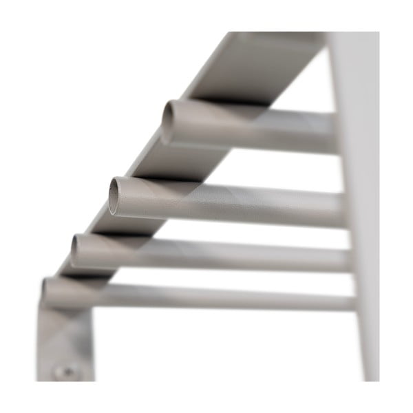 Taupe kovový nástenný vešiak s poličkou 100 cm Rex – Spinder Design-image-4
