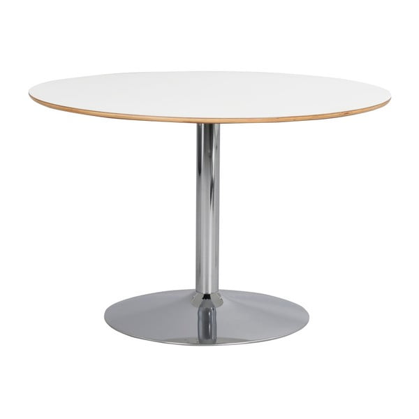 Biely jedálenský stôl Rowico Alfra