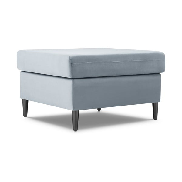 Svetlomodrá zamatová podnožka Kyoto – Cosmopolitan Design-image-1