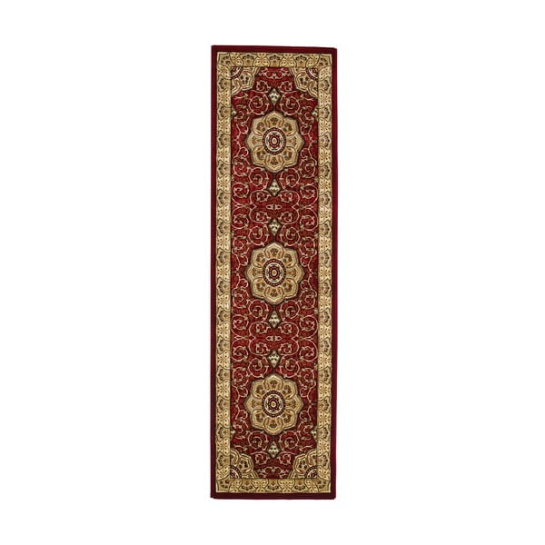 Červený behúň 67x240 cm Heritage – Think Rugs