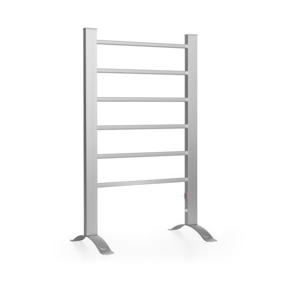 Sivý elektrický rebrík na uteráky InnovaGoods Towel Rail