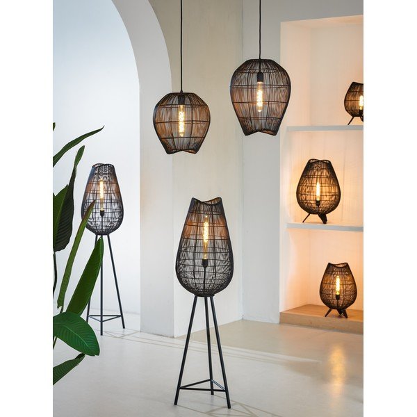 Čierne stropné svietidlo ø 28 cm Yumi - Light & Living-image-1