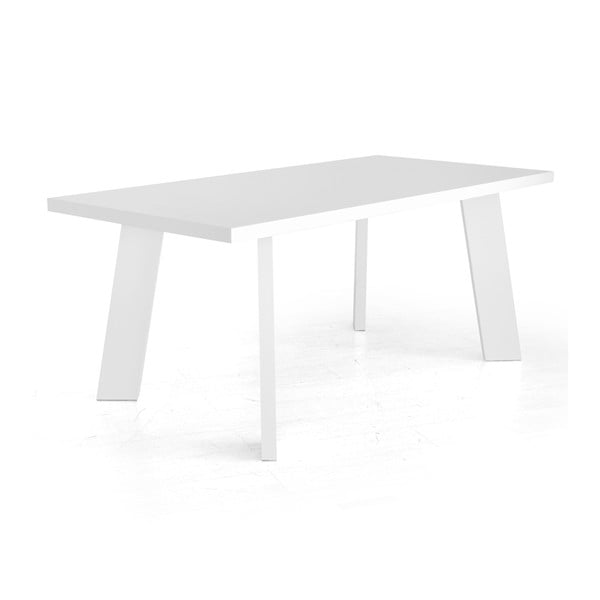 Jedálenský stôl Patos, biely