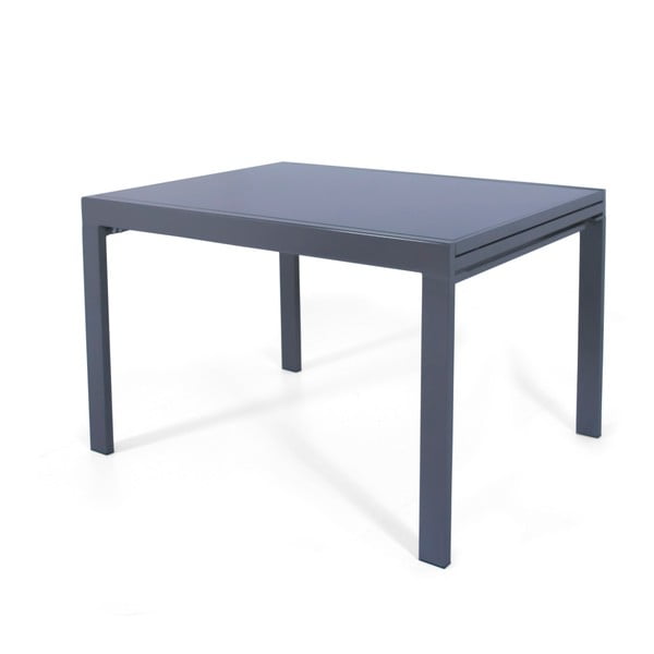 Sivý rozkladací stôl Global Trade Evolution, dĺžka 120-240 cm

