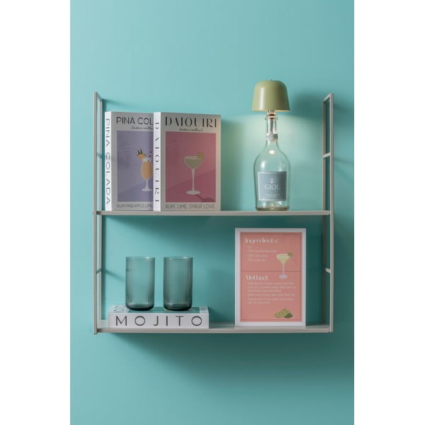 Bielo-fialový dekoratívny papierový úložný box 18x4x25 cm Pina Colada – PT LIVING-image-3