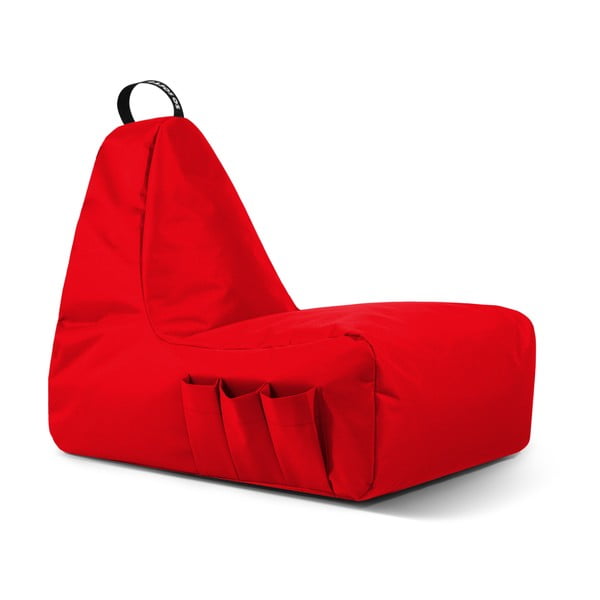 Červený sedací vak Chill Gamer L – So Soft?