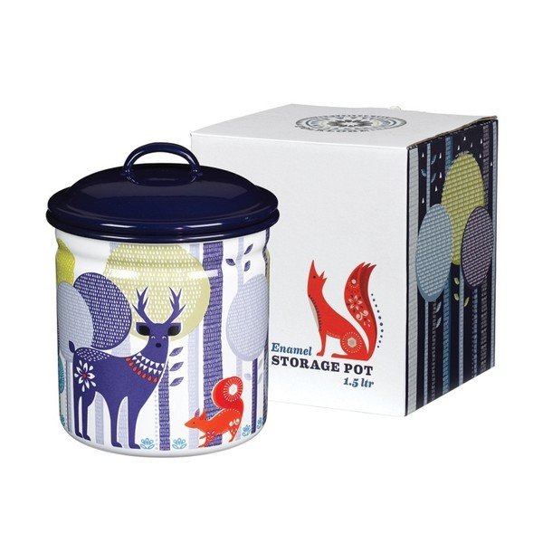 Smaltovaná dóza Folklore-image-1