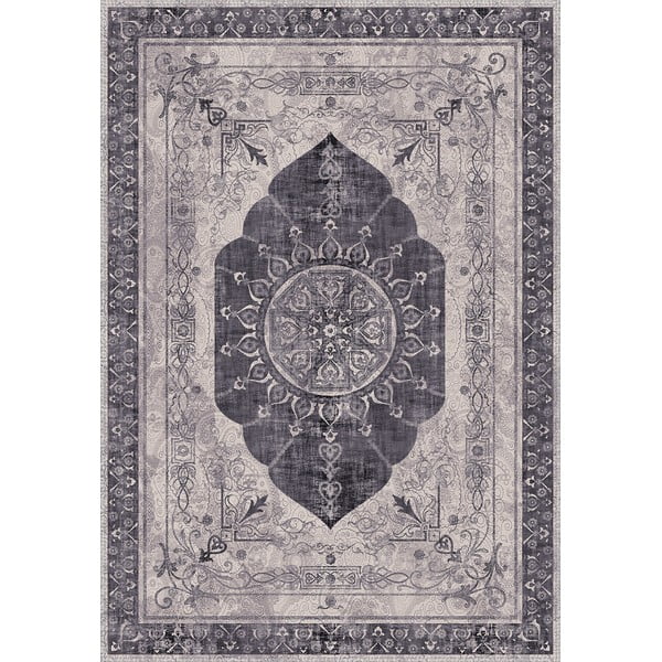 Sivý koberec Vitaus Lucia, 80 x 150 cm