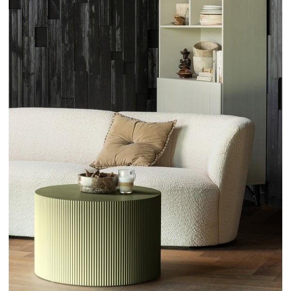 Khaki okrúhly konferenčný stolík ø 60 cm Sanne – WOOOD-image-4