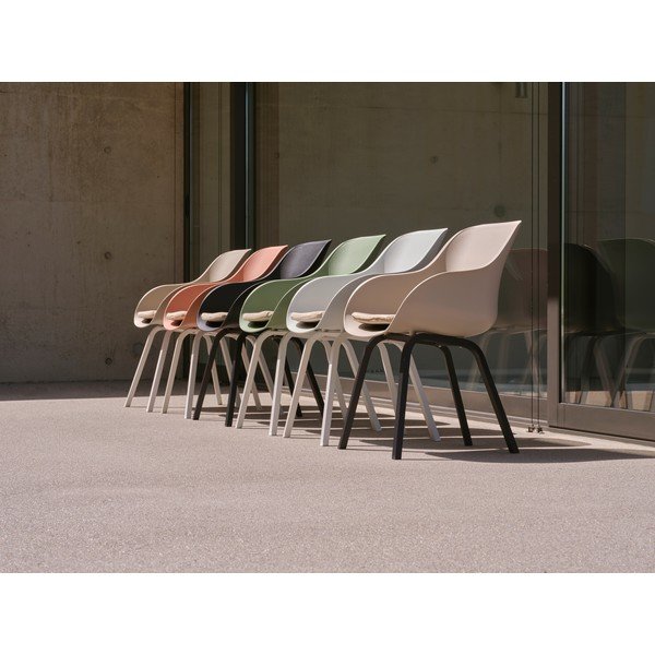 Béžové plastové záhradné stoličky v súprave 2 ks Le Soleil Element – Hartman-image-4