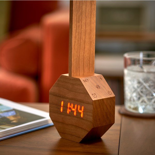Digitálny/stolový budík Octagon One LED – Gingko-image-4
