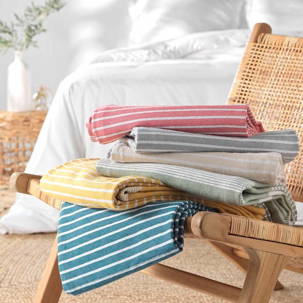 Modrý pléd 220x240 cm Adele – douceur d'intérieur-image-3