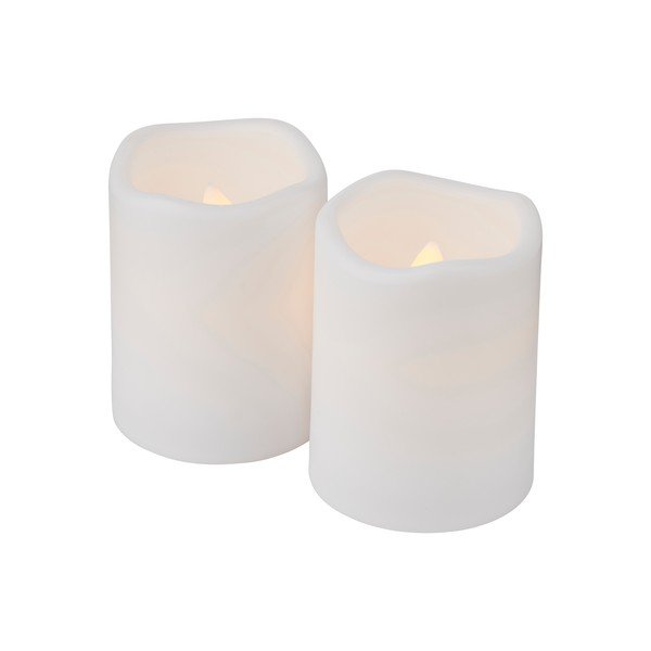 Biele vonkajšie svetelné dekorácie v súprave 2 ks Storm Mini – Sirius-image-2