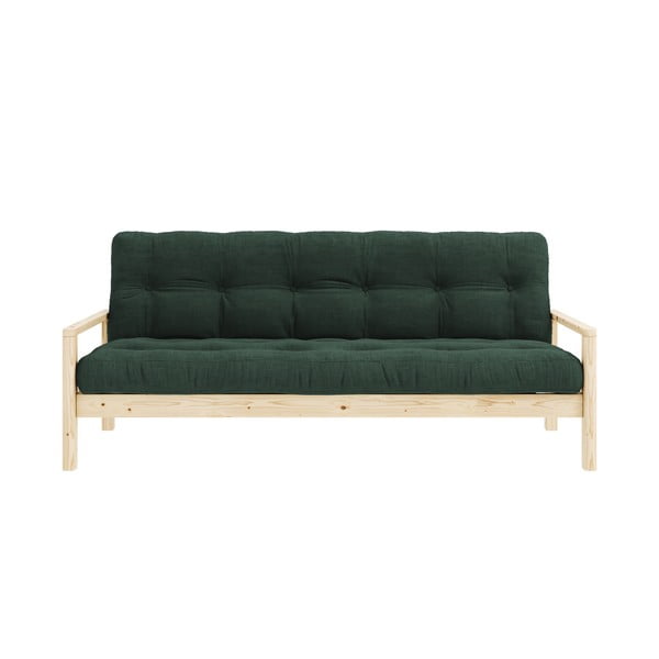 Tmavozelená rozkladacia pohovka 205 cm Knob – Karup Design