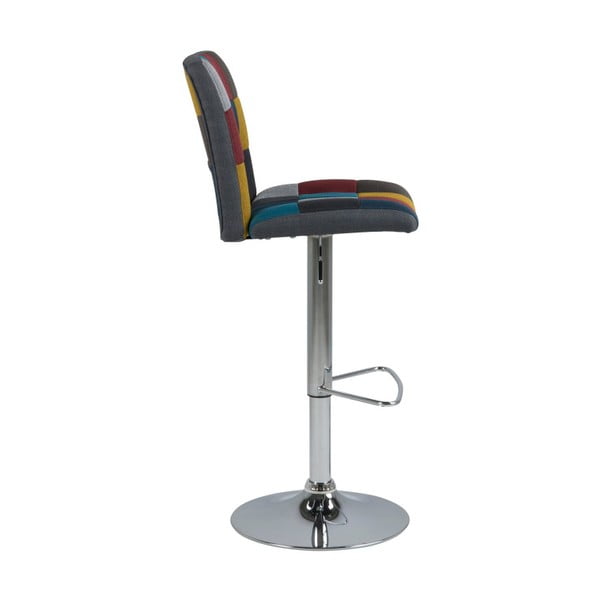 Sada 2 barových stoličiek Actona Wilma Barstool Patchwork-image-1