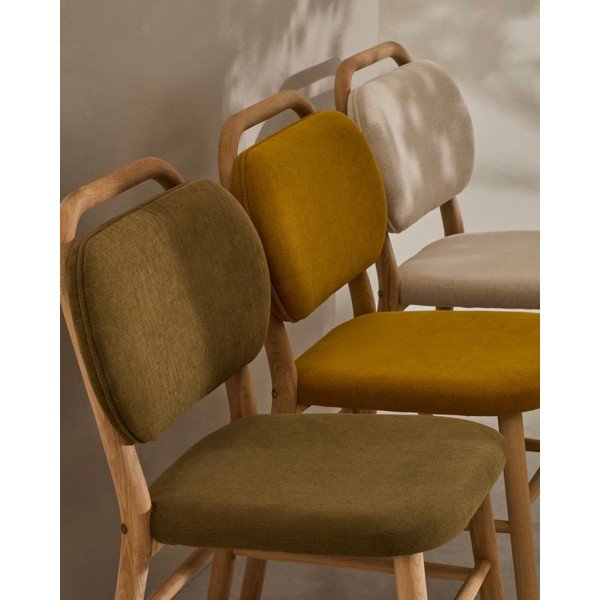 Kaki jedálenské stoličky v súprave 2 ks Helda – Kave Home-image-4