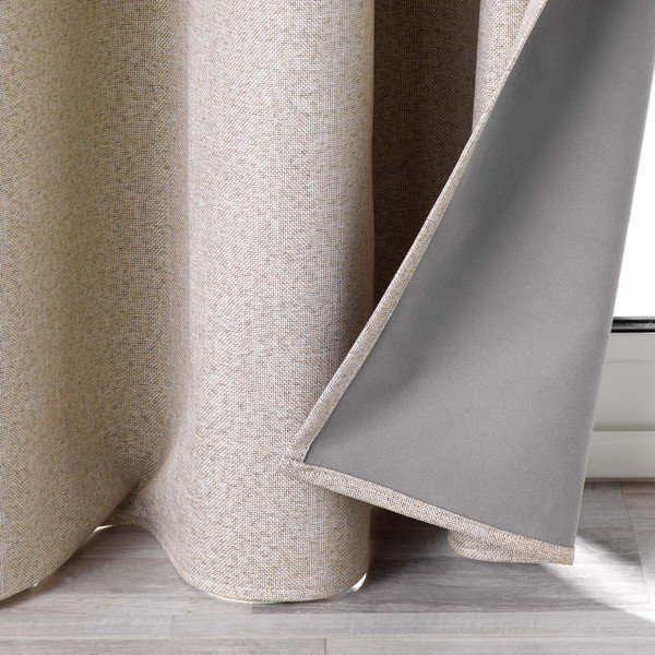 Béžový zatemňovací záves 140x260 cm Crepuscule – douceur d'intérieur-image-3