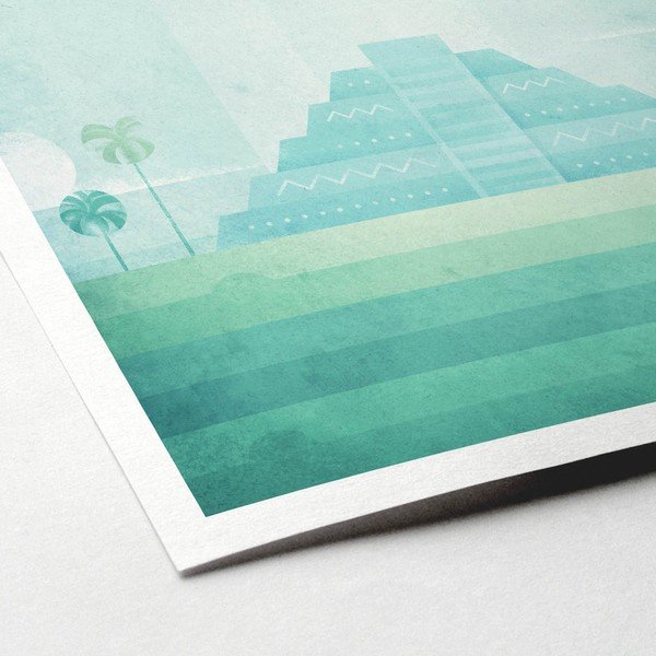 Plagát Travelposter Mexico, 30 x 40 cm-image-2