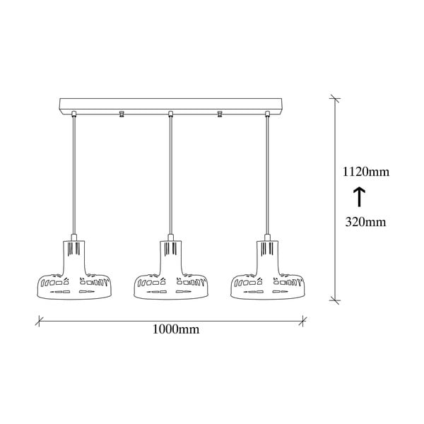 Závesné svietidlo v čiernej a medenej farbe s kovovým tienidlom Fellini – Opviq lights-image-4